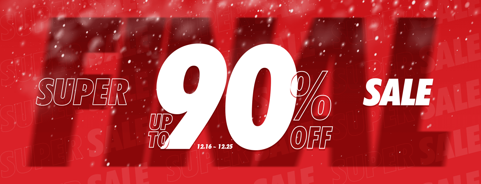 super sale up to ~90%