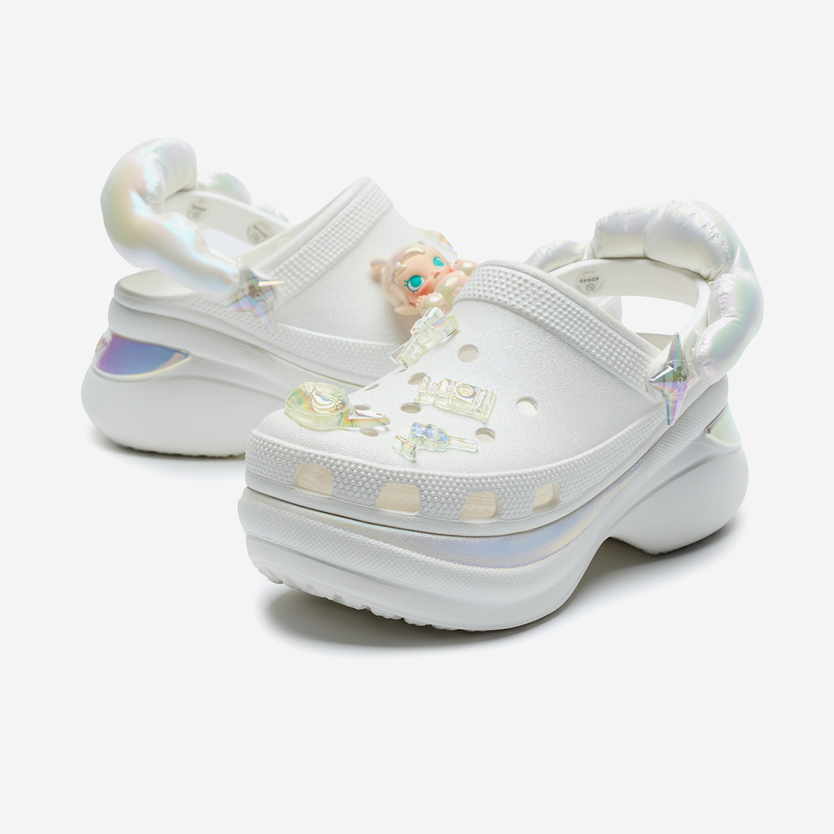 크록스 팝마트 몰리 크록스 베이 클로그 [CRS212964/0127998]